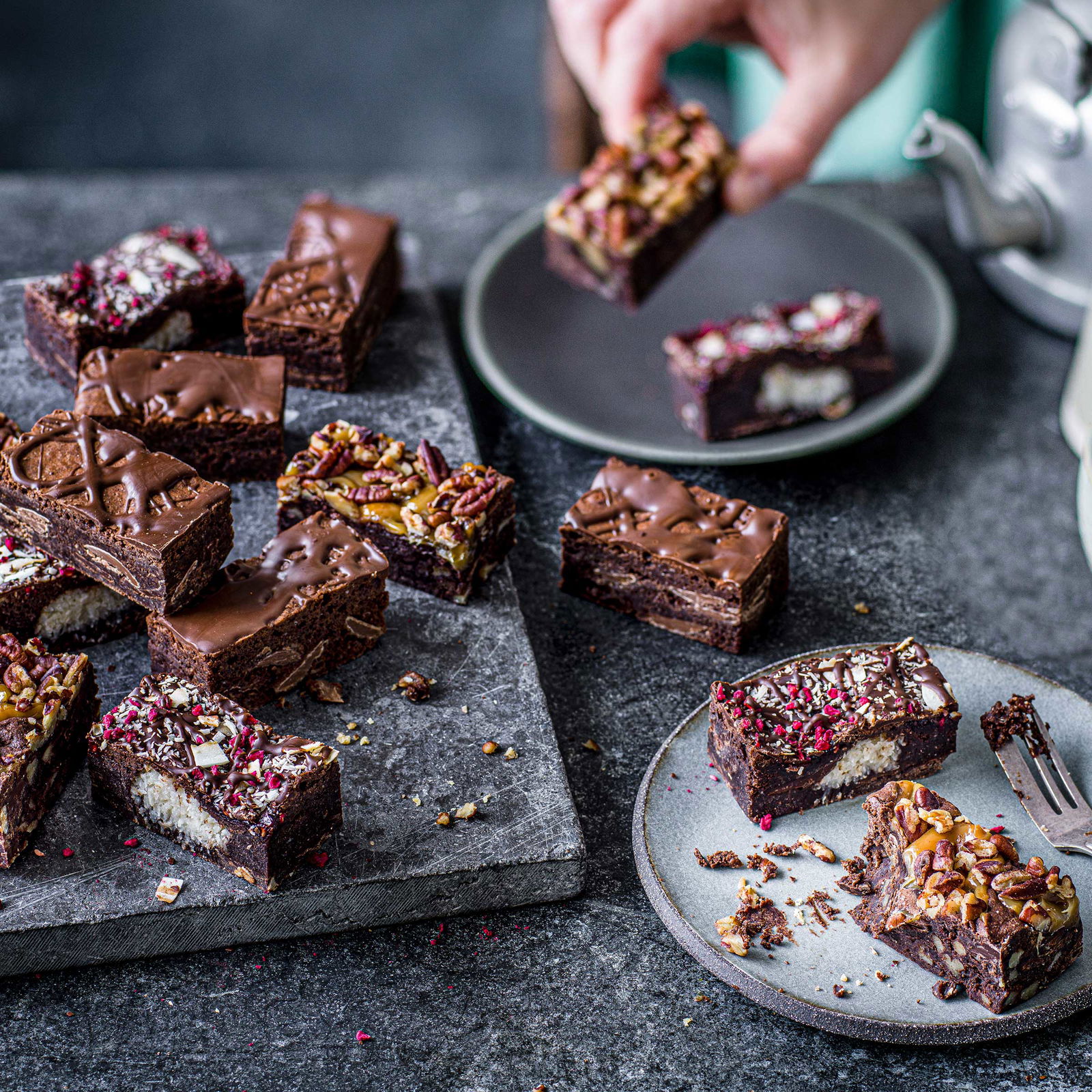 The Indulgent Box | Brownie, Flapjack & Shortbread Traybakes