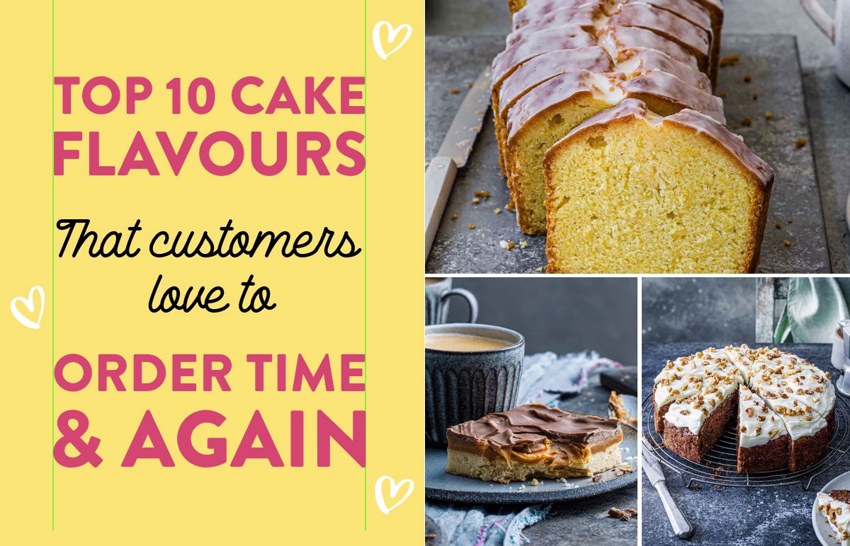 Top 10 Cake Flavours That Customers Love to Order Time & Again